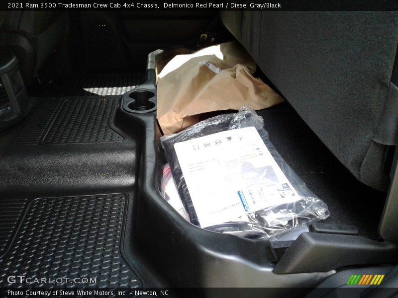 Delmonico Red Pearl / Diesel Gray/Black 2021 Ram 3500 Tradesman Crew Cab 4x4 Chassis