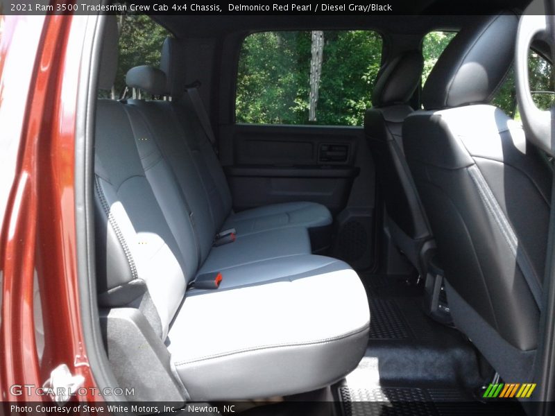 Delmonico Red Pearl / Diesel Gray/Black 2021 Ram 3500 Tradesman Crew Cab 4x4 Chassis