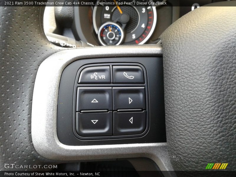 Delmonico Red Pearl / Diesel Gray/Black 2021 Ram 3500 Tradesman Crew Cab 4x4 Chassis