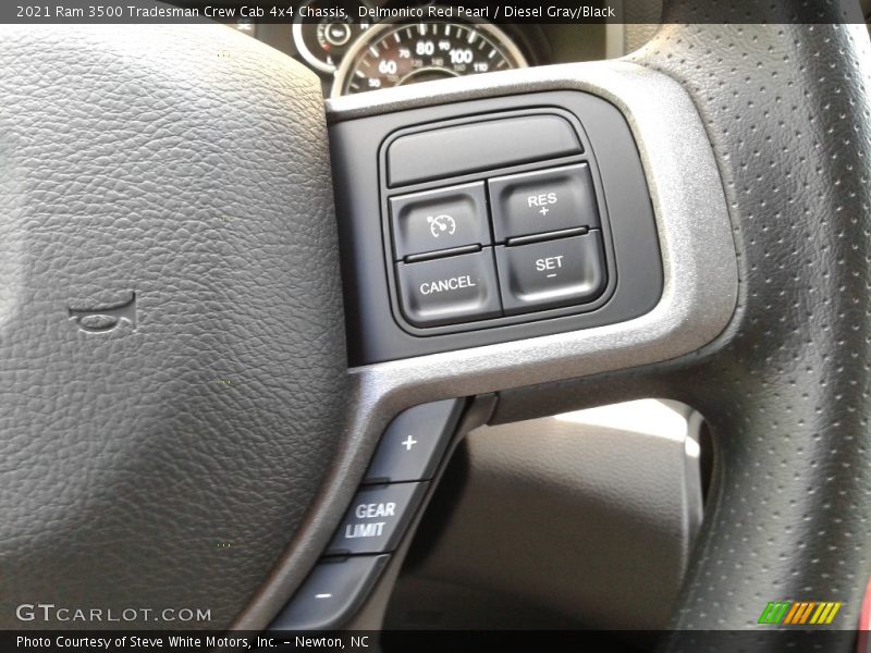 Delmonico Red Pearl / Diesel Gray/Black 2021 Ram 3500 Tradesman Crew Cab 4x4 Chassis