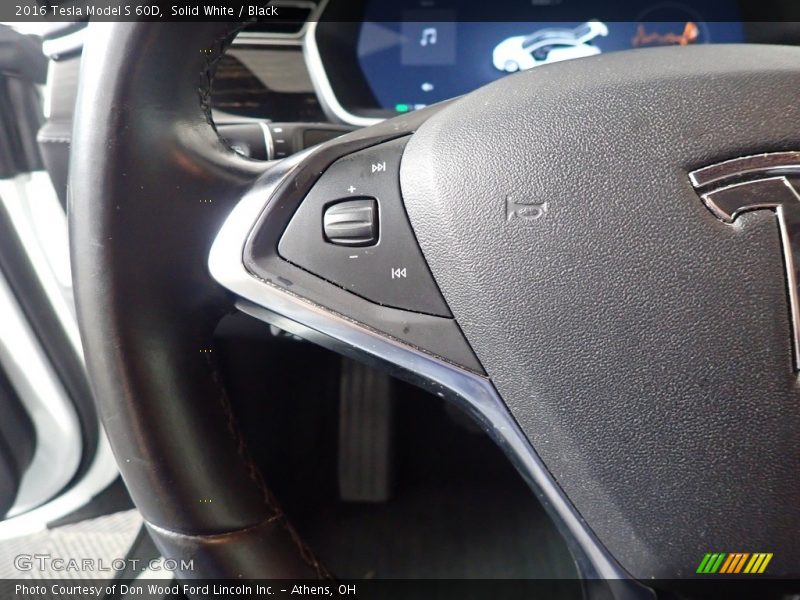  2016 Model S 60D Steering Wheel