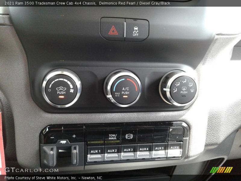 Delmonico Red Pearl / Diesel Gray/Black 2021 Ram 3500 Tradesman Crew Cab 4x4 Chassis