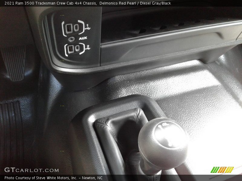 Delmonico Red Pearl / Diesel Gray/Black 2021 Ram 3500 Tradesman Crew Cab 4x4 Chassis