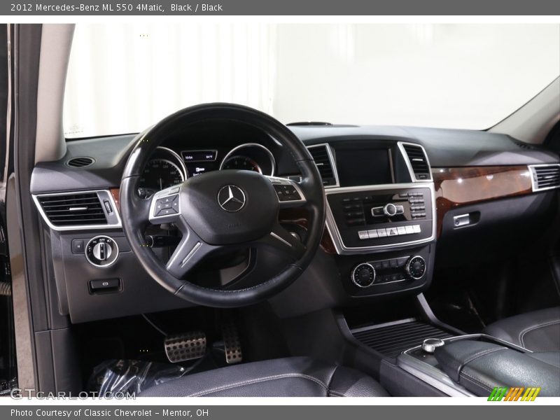 Black / Black 2012 Mercedes-Benz ML 550 4Matic