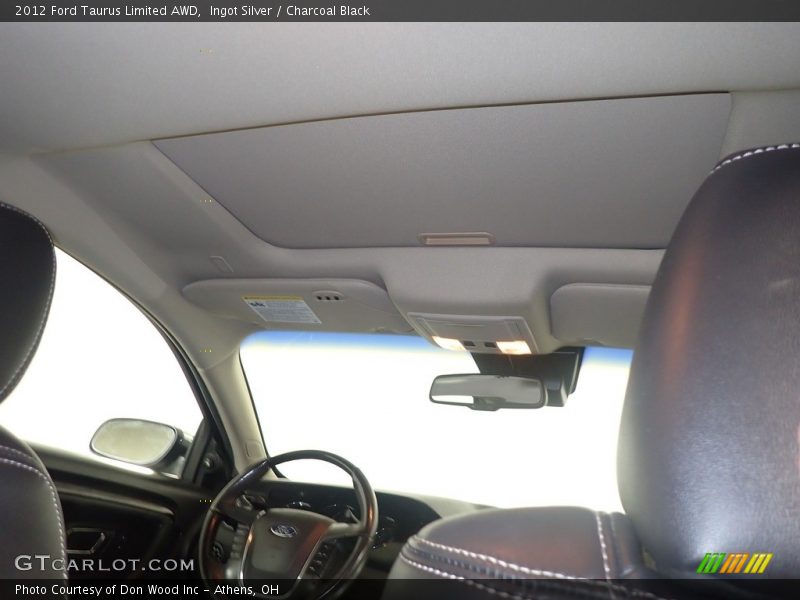 Ingot Silver / Charcoal Black 2012 Ford Taurus Limited AWD