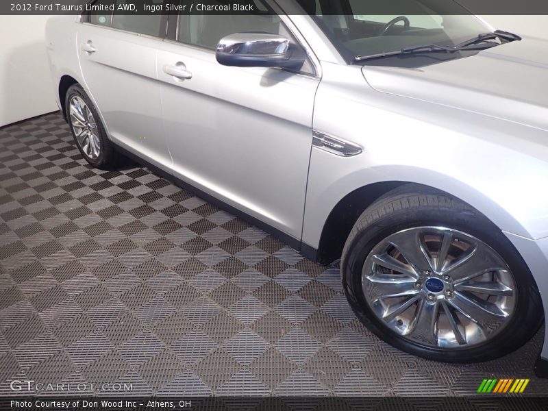 Ingot Silver / Charcoal Black 2012 Ford Taurus Limited AWD
