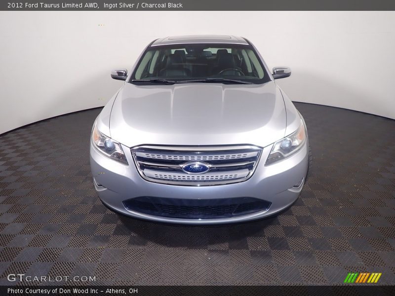 Ingot Silver / Charcoal Black 2012 Ford Taurus Limited AWD
