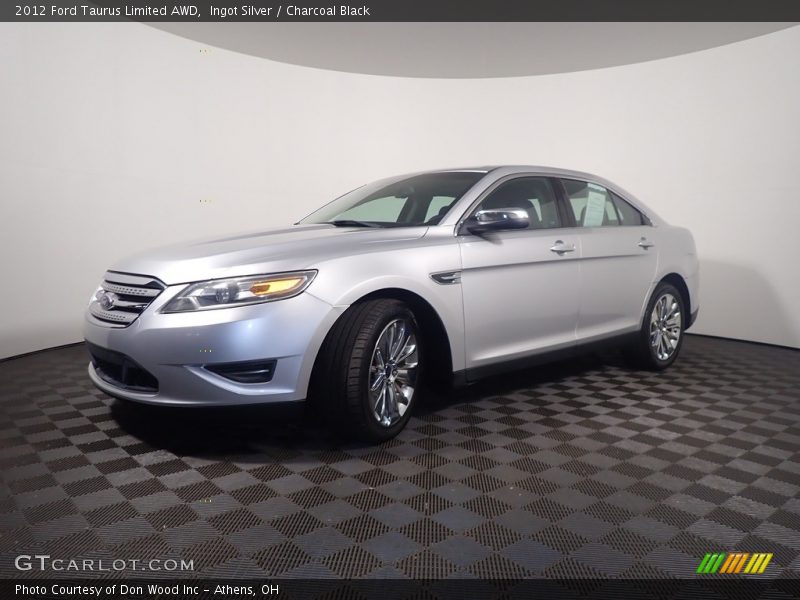 Ingot Silver / Charcoal Black 2012 Ford Taurus Limited AWD