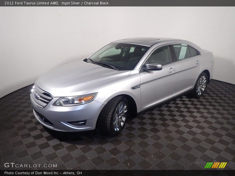 Ingot Silver / Charcoal Black 2012 Ford Taurus Limited AWD