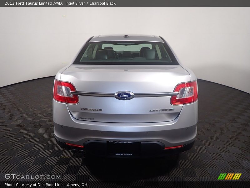 Ingot Silver / Charcoal Black 2012 Ford Taurus Limited AWD
