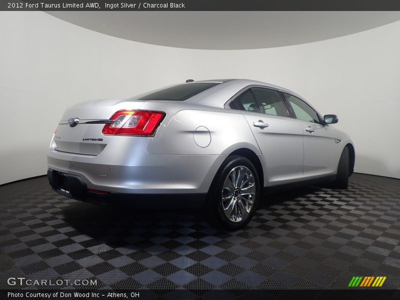 Ingot Silver / Charcoal Black 2012 Ford Taurus Limited AWD