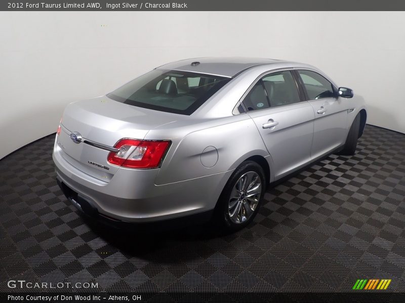 Ingot Silver / Charcoal Black 2012 Ford Taurus Limited AWD