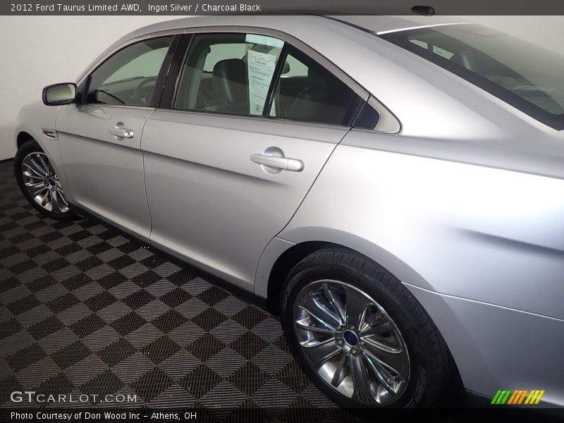 Ingot Silver / Charcoal Black 2012 Ford Taurus Limited AWD