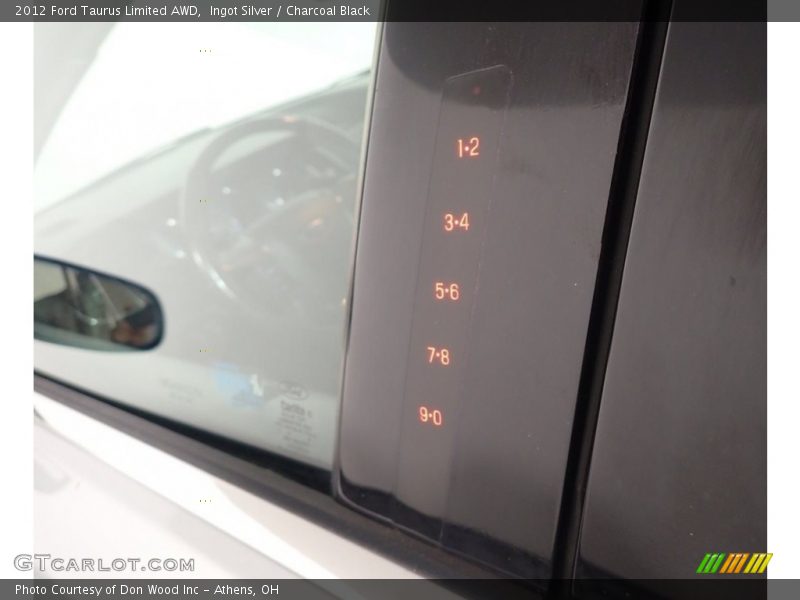 Ingot Silver / Charcoal Black 2012 Ford Taurus Limited AWD