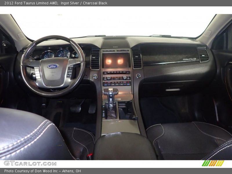 Ingot Silver / Charcoal Black 2012 Ford Taurus Limited AWD