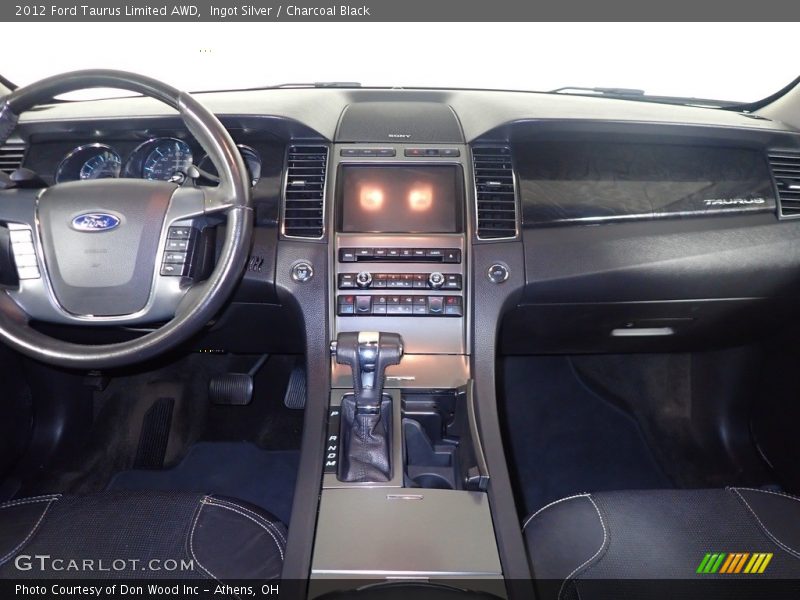 Ingot Silver / Charcoal Black 2012 Ford Taurus Limited AWD