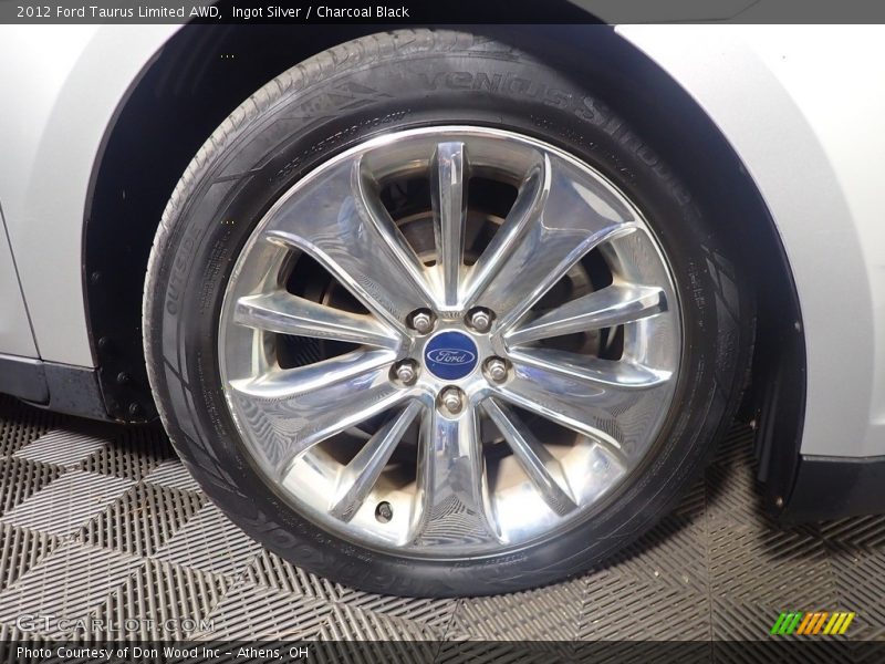 Ingot Silver / Charcoal Black 2012 Ford Taurus Limited AWD