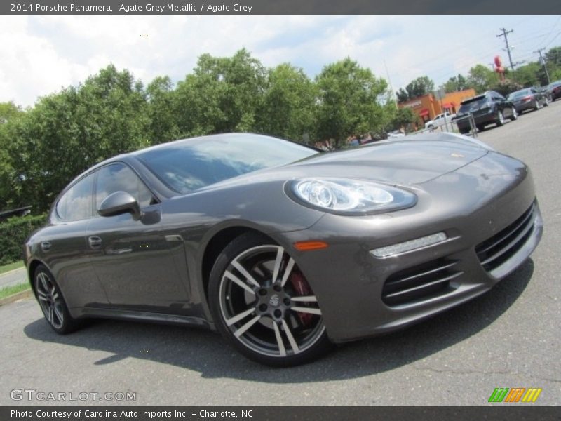 Agate Grey Metallic / Agate Grey 2014 Porsche Panamera