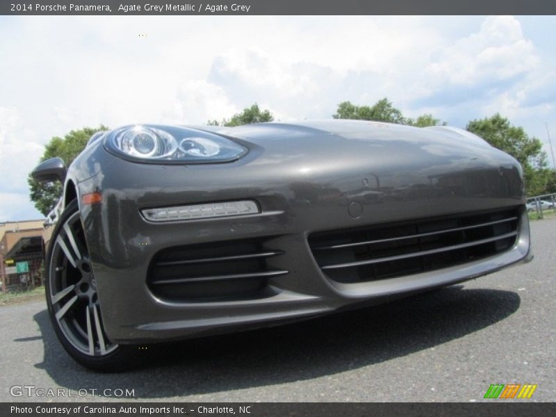 Agate Grey Metallic / Agate Grey 2014 Porsche Panamera