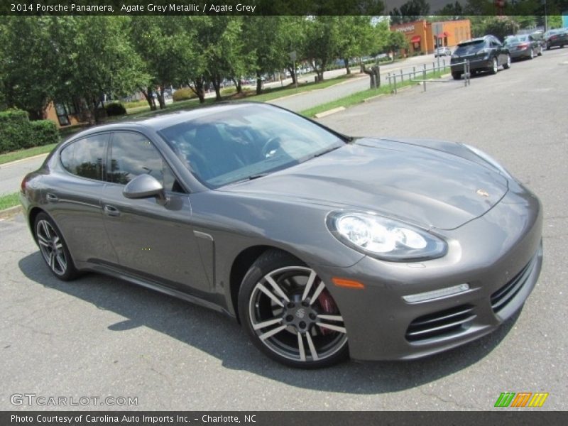 Agate Grey Metallic / Agate Grey 2014 Porsche Panamera