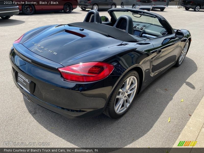 Black / Black 2013 Porsche Boxster