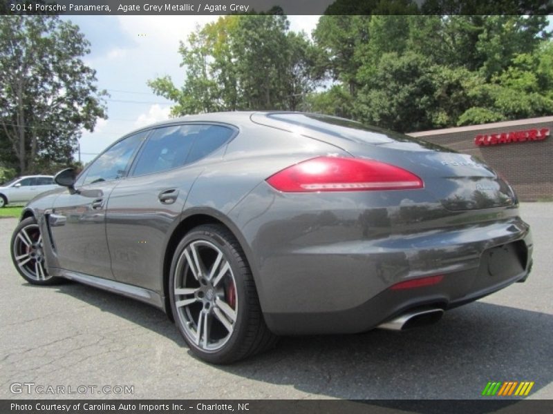Agate Grey Metallic / Agate Grey 2014 Porsche Panamera