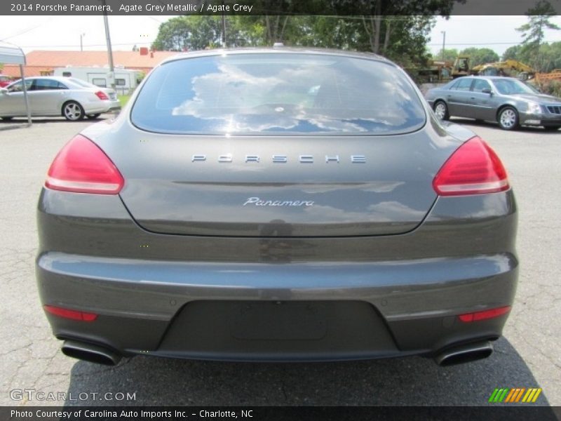 Agate Grey Metallic / Agate Grey 2014 Porsche Panamera