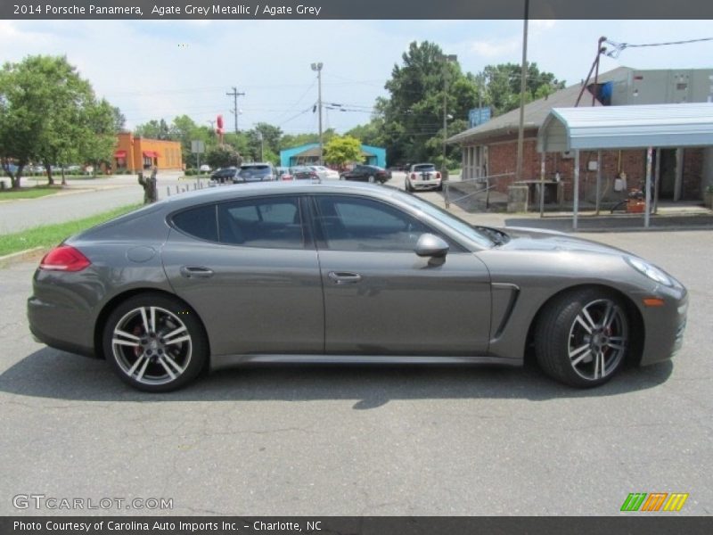 Agate Grey Metallic / Agate Grey 2014 Porsche Panamera