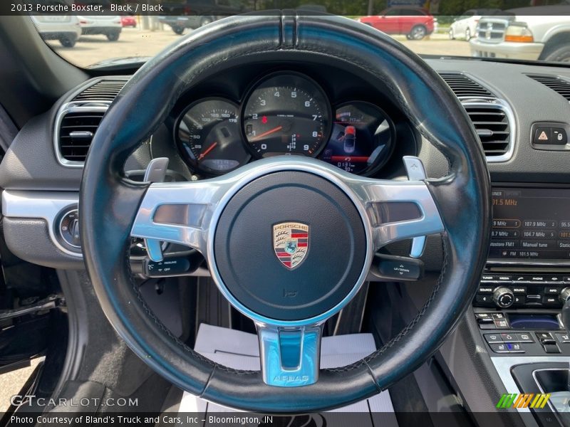 Black / Black 2013 Porsche Boxster
