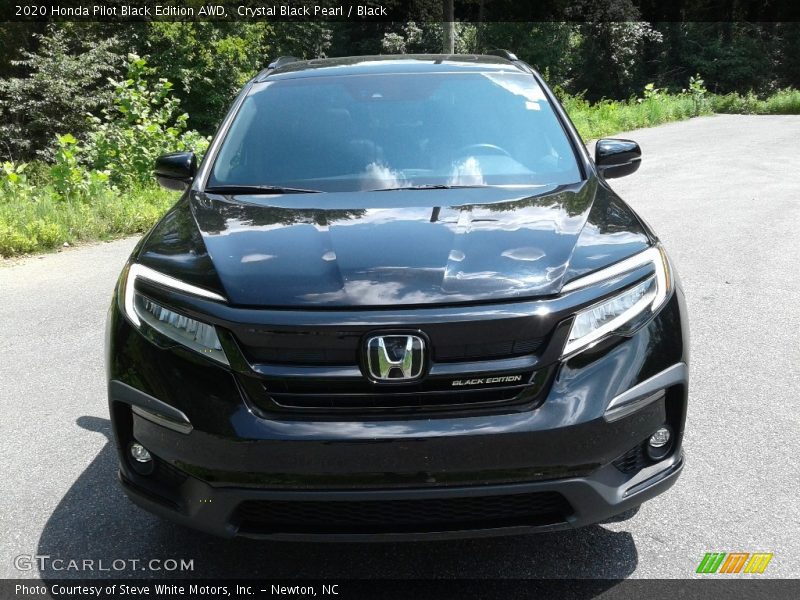 Crystal Black Pearl / Black 2020 Honda Pilot Black Edition AWD