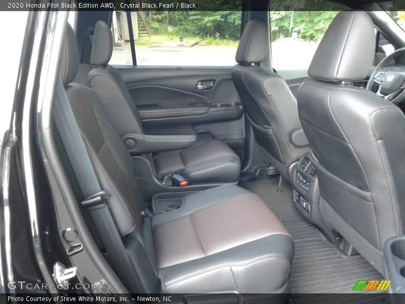 Rear Seat of 2020 Pilot Black Edition AWD