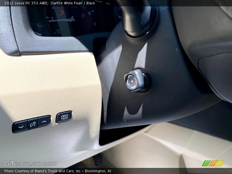 Starfire White Pearl / Black 2012 Lexus RX 350 AWD