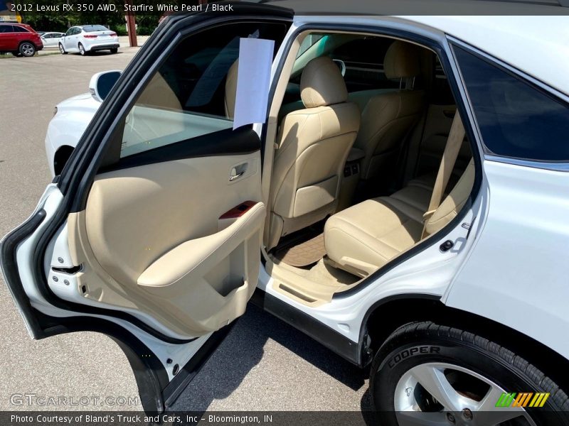 Starfire White Pearl / Black 2012 Lexus RX 350 AWD