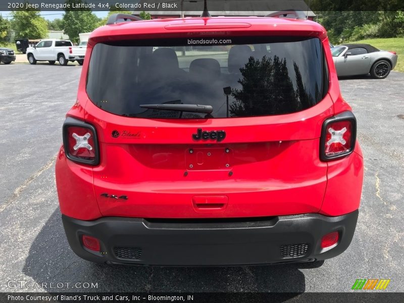 Colorado Red / Black 2020 Jeep Renegade Latitude 4x4