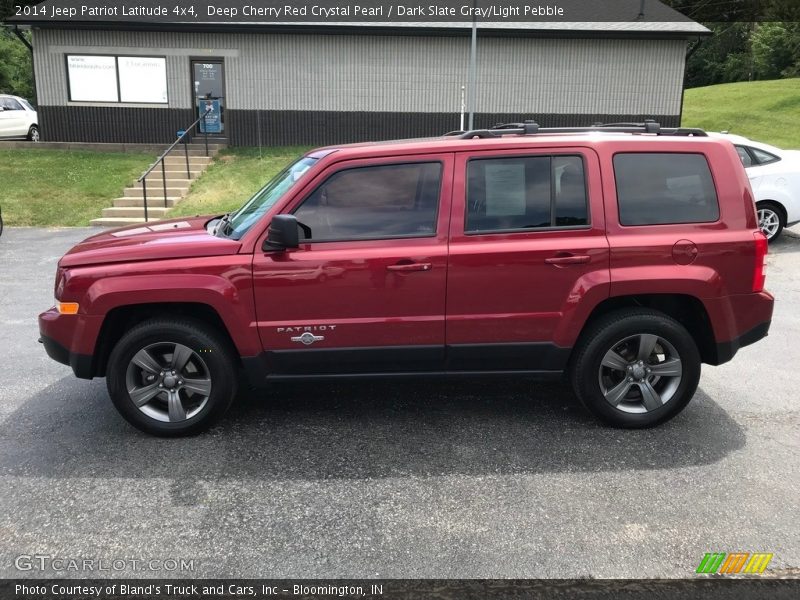 Deep Cherry Red Crystal Pearl / Dark Slate Gray/Light Pebble 2014 Jeep Patriot Latitude 4x4
