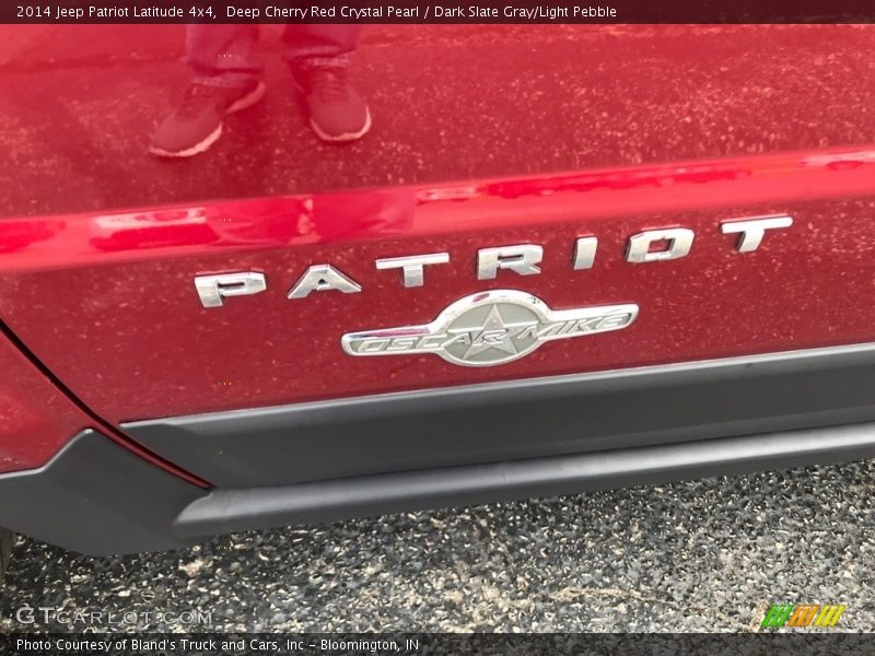Deep Cherry Red Crystal Pearl / Dark Slate Gray/Light Pebble 2014 Jeep Patriot Latitude 4x4