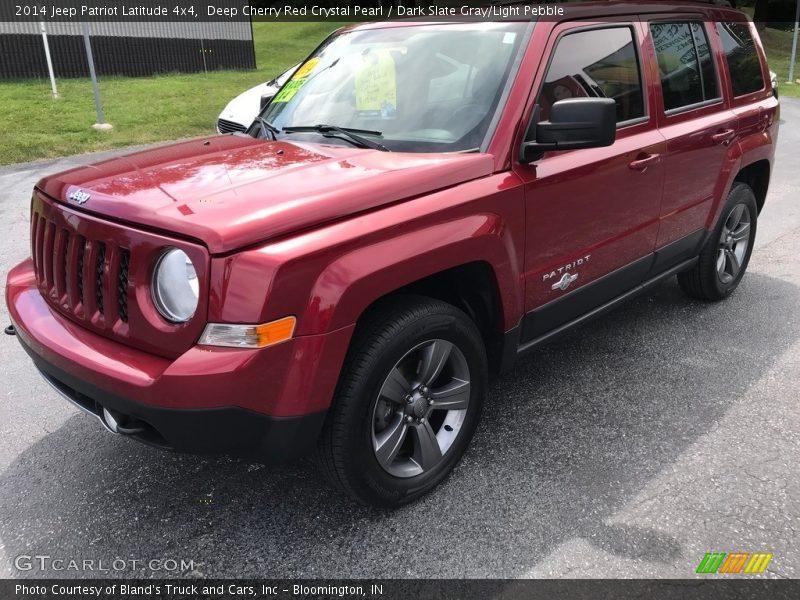 Deep Cherry Red Crystal Pearl / Dark Slate Gray/Light Pebble 2014 Jeep Patriot Latitude 4x4
