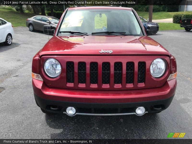 Deep Cherry Red Crystal Pearl / Dark Slate Gray/Light Pebble 2014 Jeep Patriot Latitude 4x4