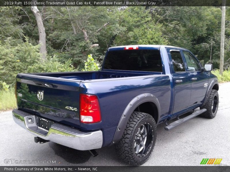 Patriot Blue Pearl / Black/Diesel Gray 2019 Ram 1500 Classic Tradesman Quad Cab 4x4