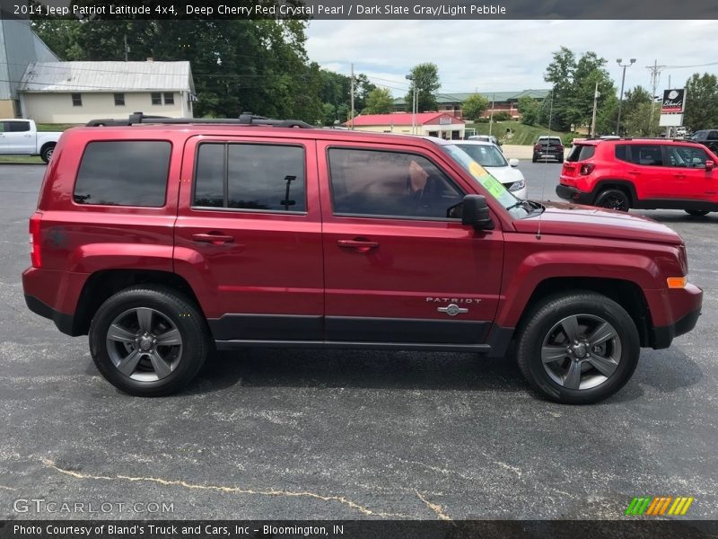 Deep Cherry Red Crystal Pearl / Dark Slate Gray/Light Pebble 2014 Jeep Patriot Latitude 4x4