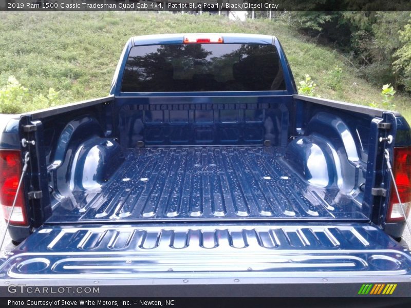 Patriot Blue Pearl / Black/Diesel Gray 2019 Ram 1500 Classic Tradesman Quad Cab 4x4