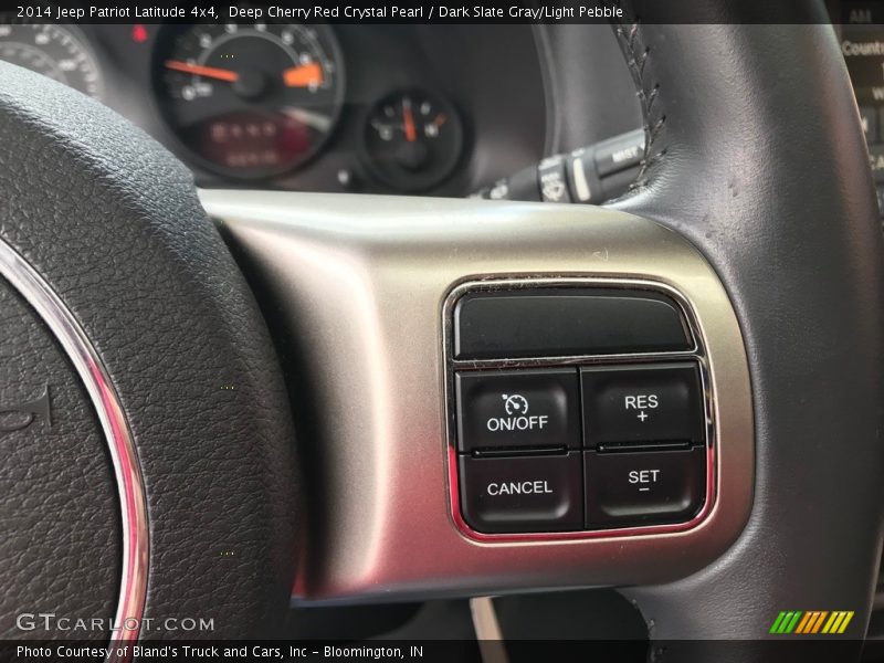 Deep Cherry Red Crystal Pearl / Dark Slate Gray/Light Pebble 2014 Jeep Patriot Latitude 4x4