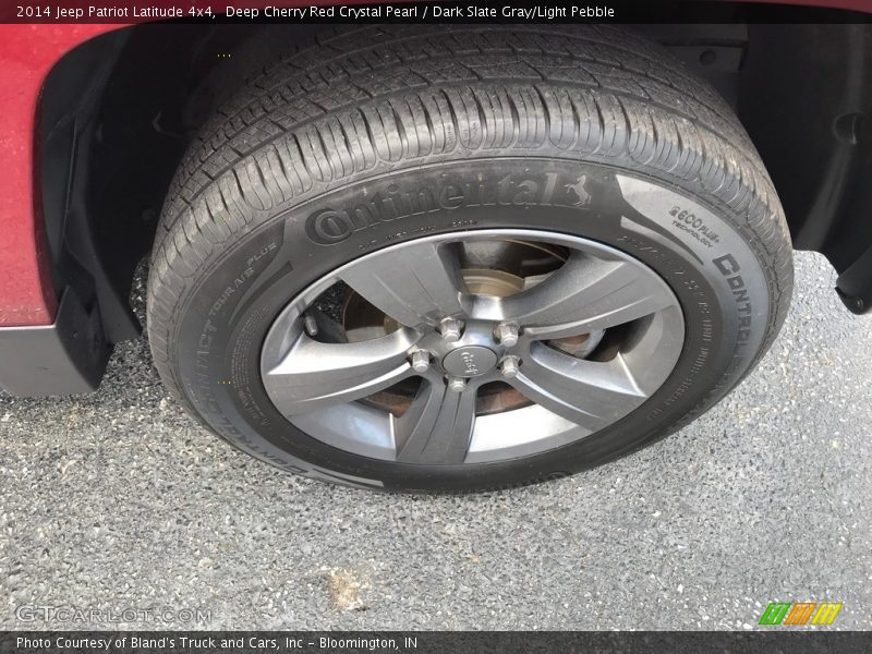 Deep Cherry Red Crystal Pearl / Dark Slate Gray/Light Pebble 2014 Jeep Patriot Latitude 4x4