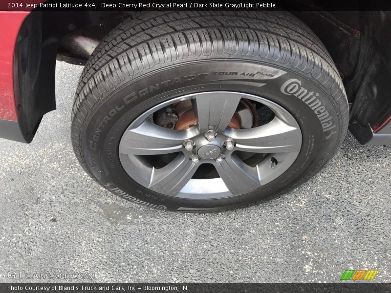 Deep Cherry Red Crystal Pearl / Dark Slate Gray/Light Pebble 2014 Jeep Patriot Latitude 4x4