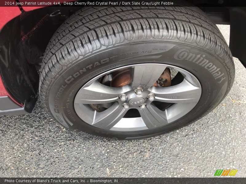 Deep Cherry Red Crystal Pearl / Dark Slate Gray/Light Pebble 2014 Jeep Patriot Latitude 4x4