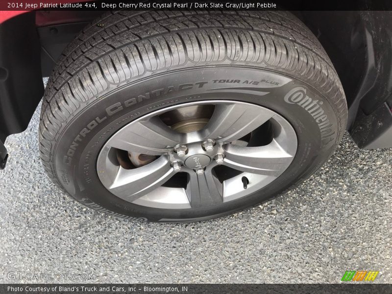 Deep Cherry Red Crystal Pearl / Dark Slate Gray/Light Pebble 2014 Jeep Patriot Latitude 4x4