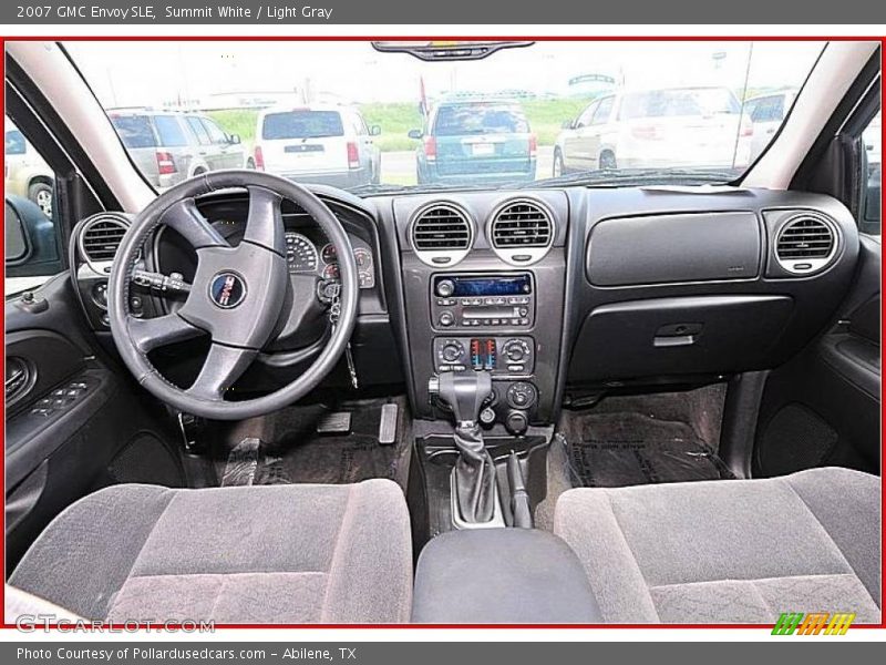 Summit White / Light Gray 2007 GMC Envoy SLE