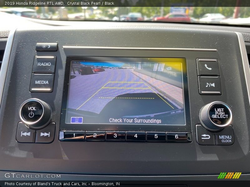 Crystal Black Pearl / Black 2019 Honda Ridgeline RTL AWD