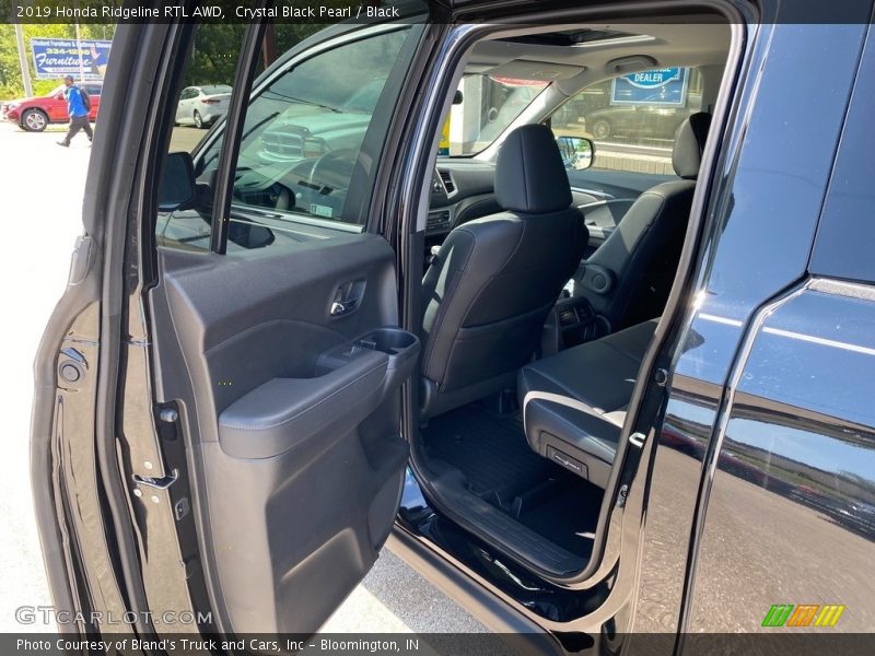 Crystal Black Pearl / Black 2019 Honda Ridgeline RTL AWD