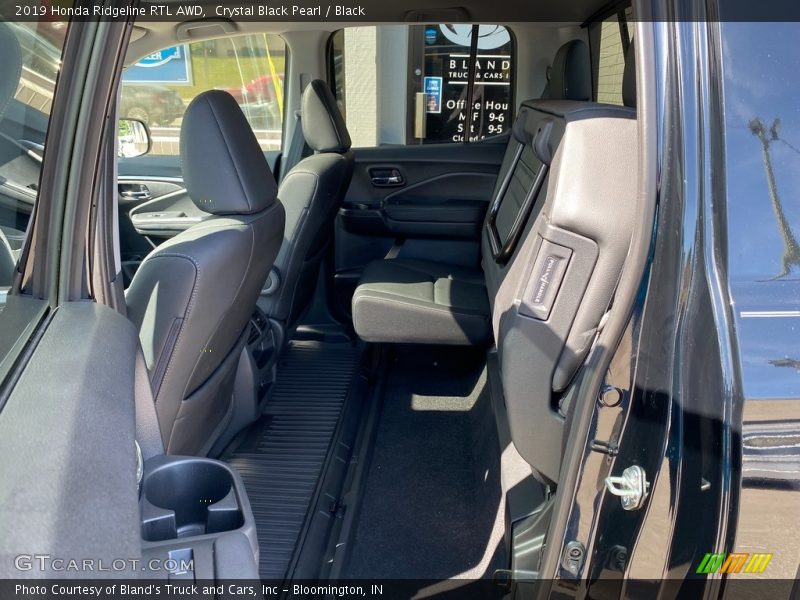 Crystal Black Pearl / Black 2019 Honda Ridgeline RTL AWD